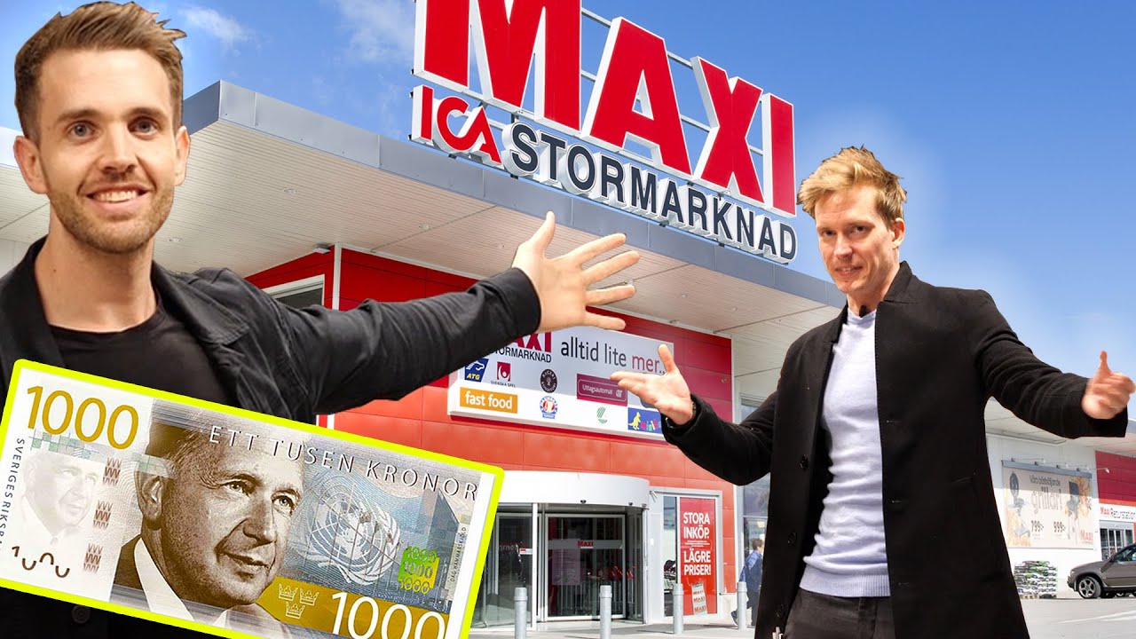 Går det att äta för 1500kr i en matbutik?