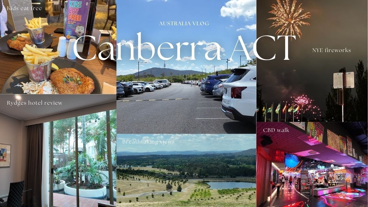 Canberra Family Trip | Travel Vlog 4K | 3D2N