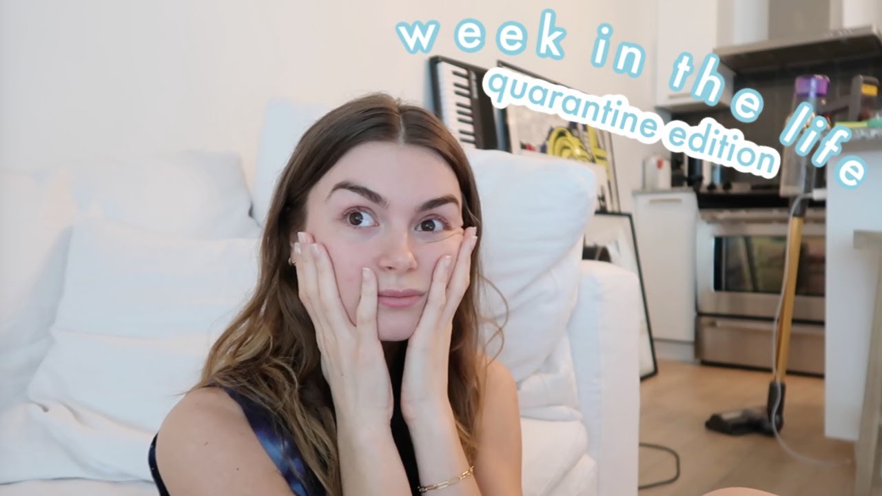 WEEK IN MY LIFE: quarantine week 6 edition | what i eat, how i work + staying productive