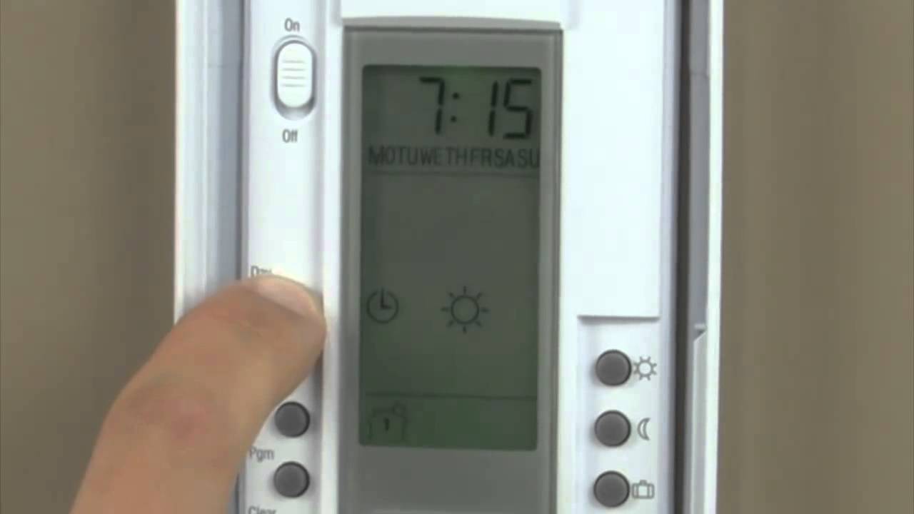Programming Your SmartStat&trade; Radiant Heating Thermostat