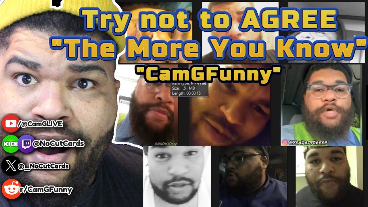 CamGFunny Skits & Reacts  | Try Not To Laugh | Compilation 4