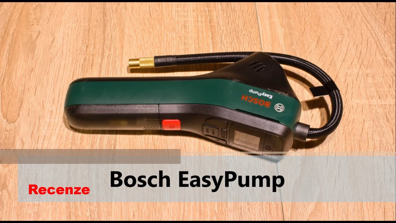 Bosch EasyPump &ndash; recenze akumul&aacute;torov&eacute; pumpy