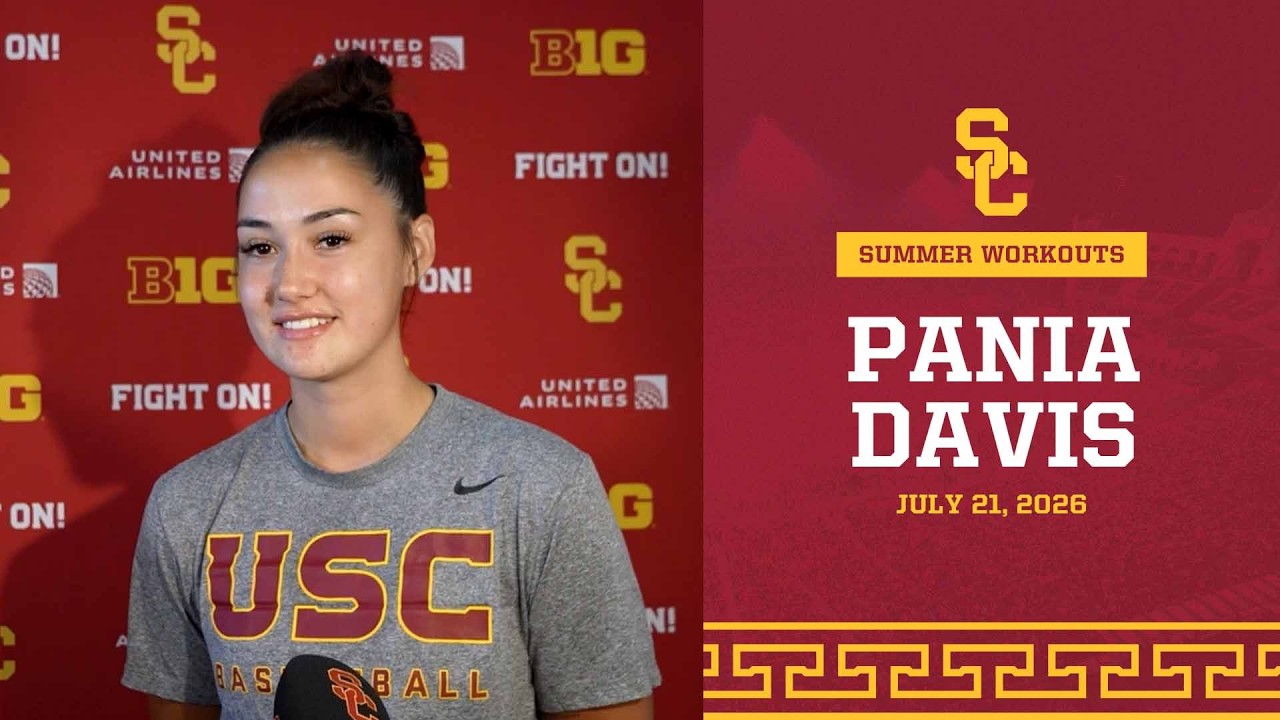 USC WBB Center Pania Davis | 2026 Summer Media Availability