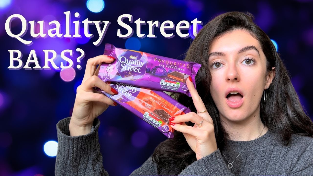 they made a Quality Street BAR?? - new Quality Street chocolate bar review