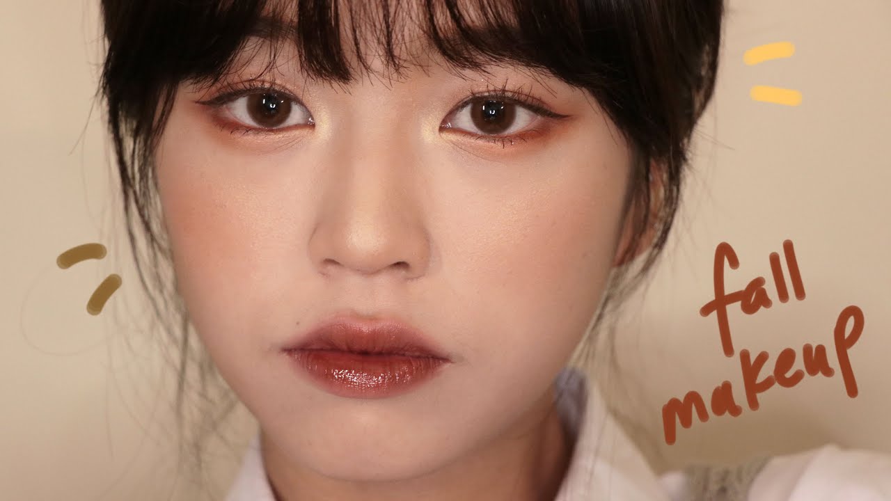(한글자막) 오랜만에 영어로 하는...흑설탕 브라운 메이크업 🍂 | 가을웜톤 모여랏!!! 데일리 메이크업