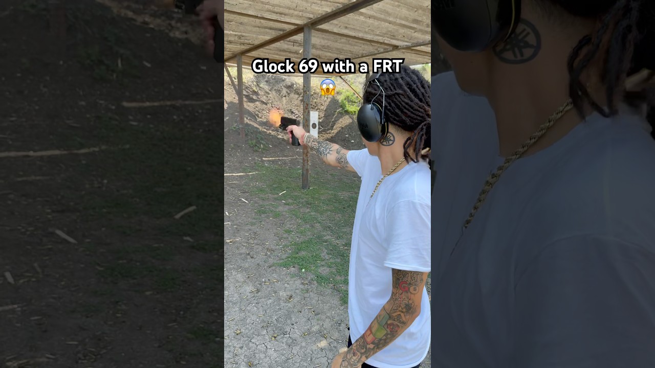 New Glock 69 with a FRT Trigger? 😱 #airsoft #edc #glock #glock43x #frttrigger #rarebreed