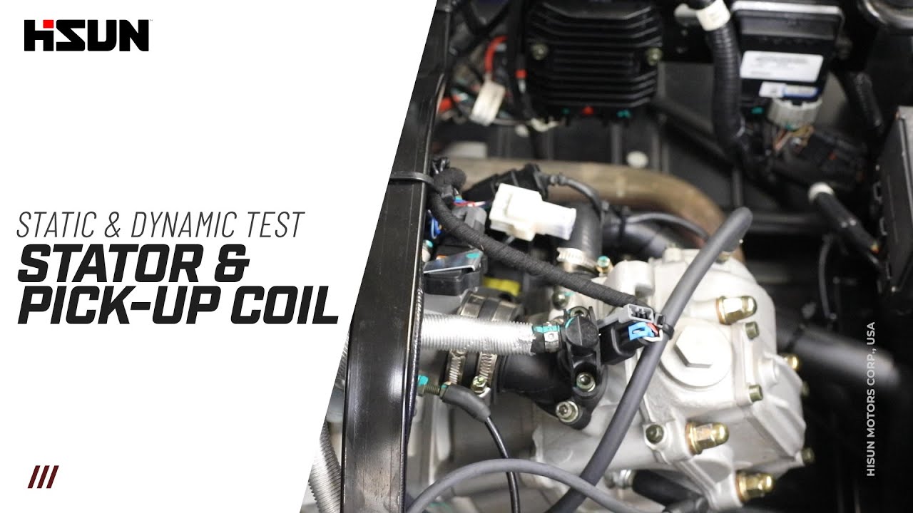 Static & Dynamic Stator Test - HISUN 250cc UTV Engine
