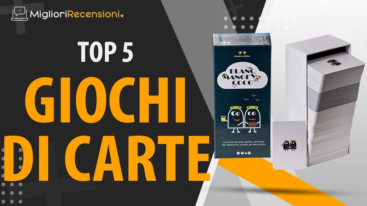 ⭐️ MIGLIORE GIOCO DI CARTE - Consigli e Guida all'acquisto (Comparativo 2021)