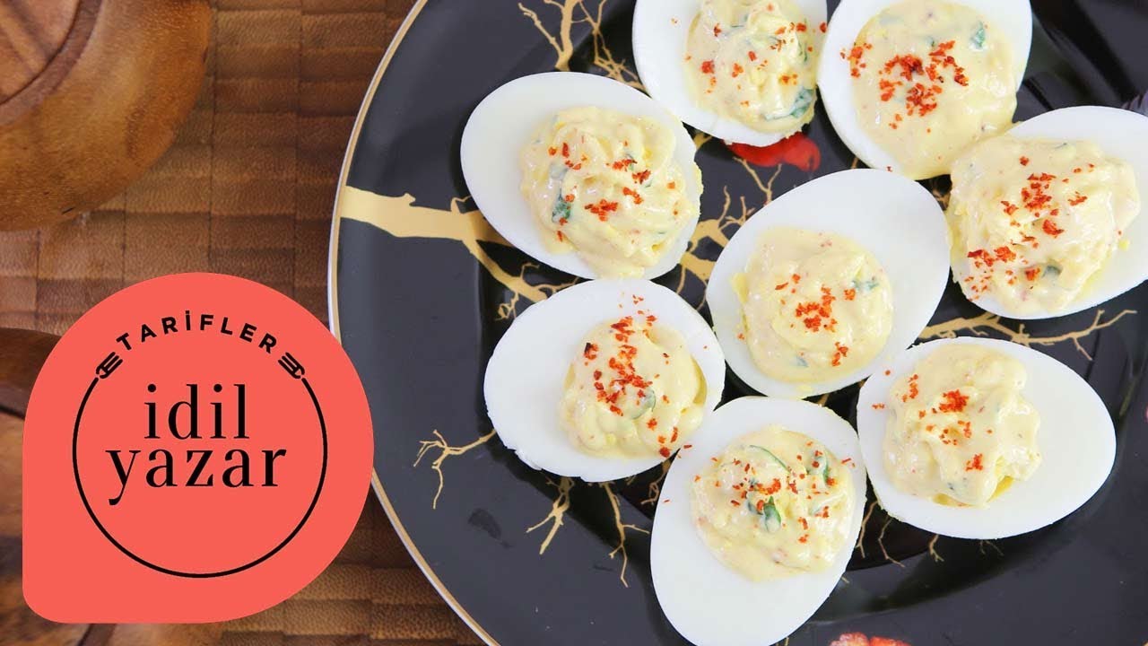 Yumurta Dolması Nasıl Yapılır ? (Deviled Eggs) - İdil Yazar - Yemek Tarifleri
