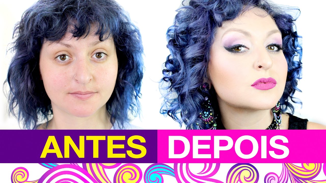 SE ARRUME COMIGO CABELO MAQUIAGEM E UNHAS #AMYTODODIA VEDA #16 | Hoje Eu Resolvi Mudar