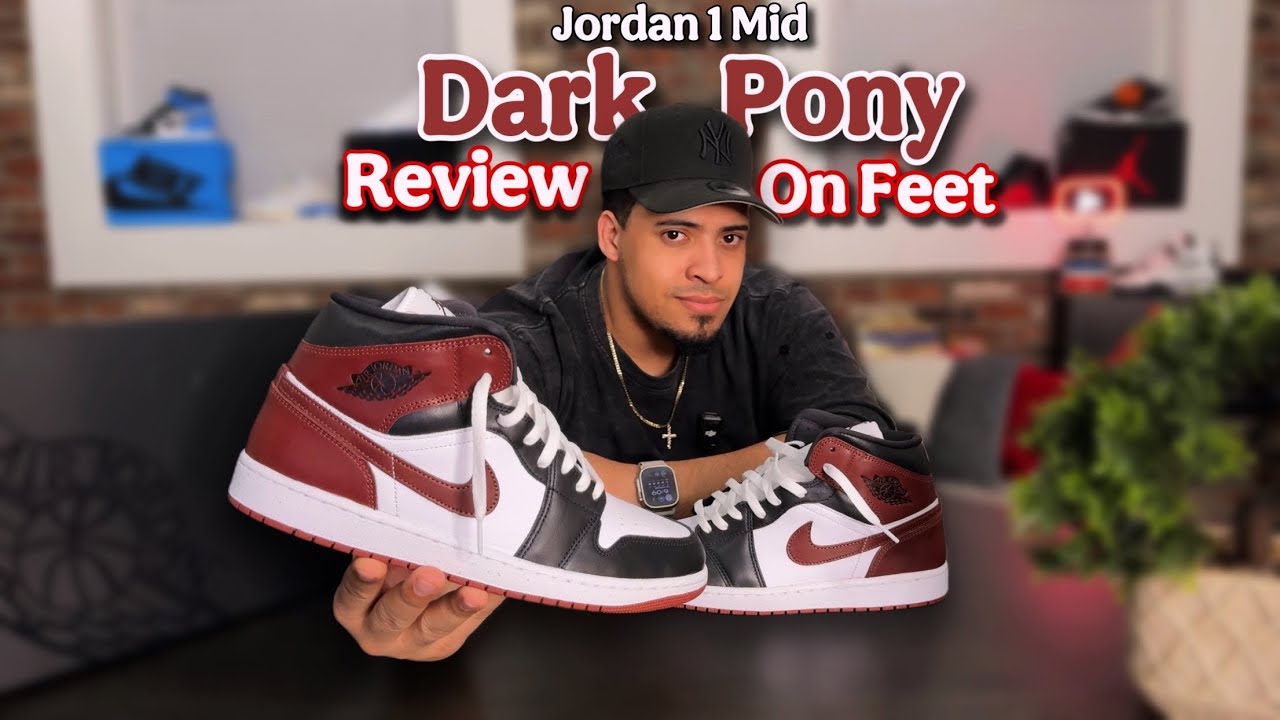 Jordan 1 Mid “SE” Dark Pony - Review & On Feet