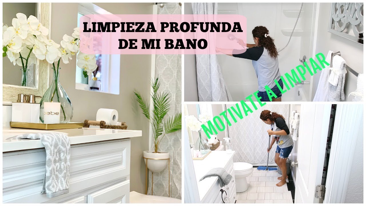 MOTIVATE A LIMPIAR - VIDEOS DE LIMPIEZA - LIMPIEZA DE MI BAÑO - Silviaentuvida