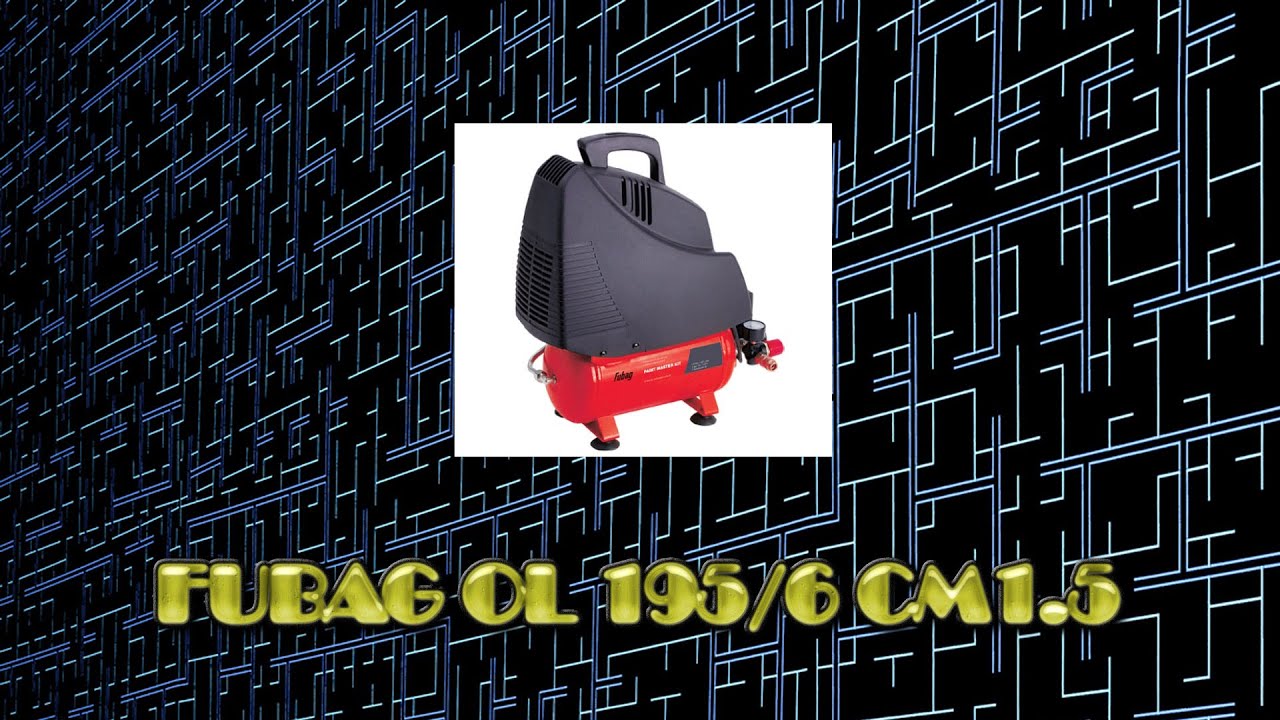 Компрессор FUBAG OL 195/6 CM1.5 чистка компьютера - Обзор
