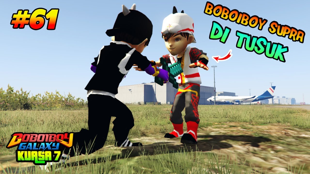 BOBOIBOY SUPRA DI BUNUH, BALAPAN PENENTUAN DIMULAI !!! GTA 5 MOD