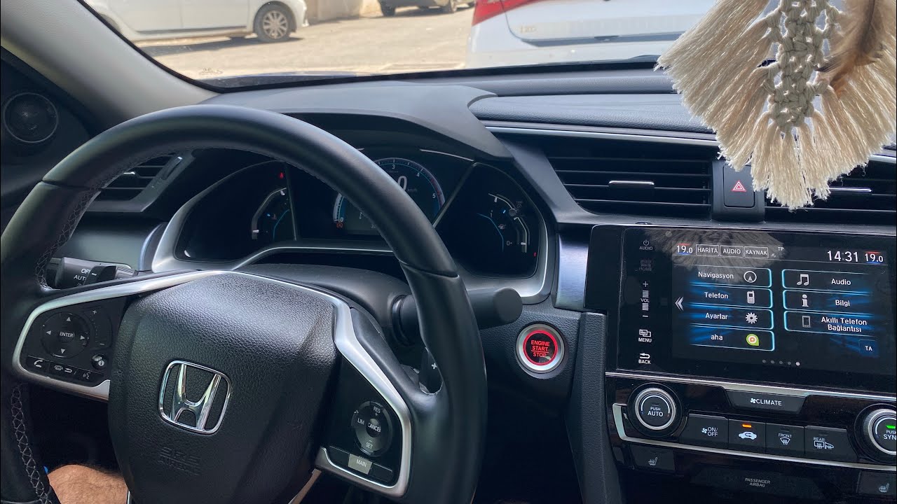 Honda Civic Fc5 Bluetooth Bağlantı | Apple car play ve android auto bağlantısı