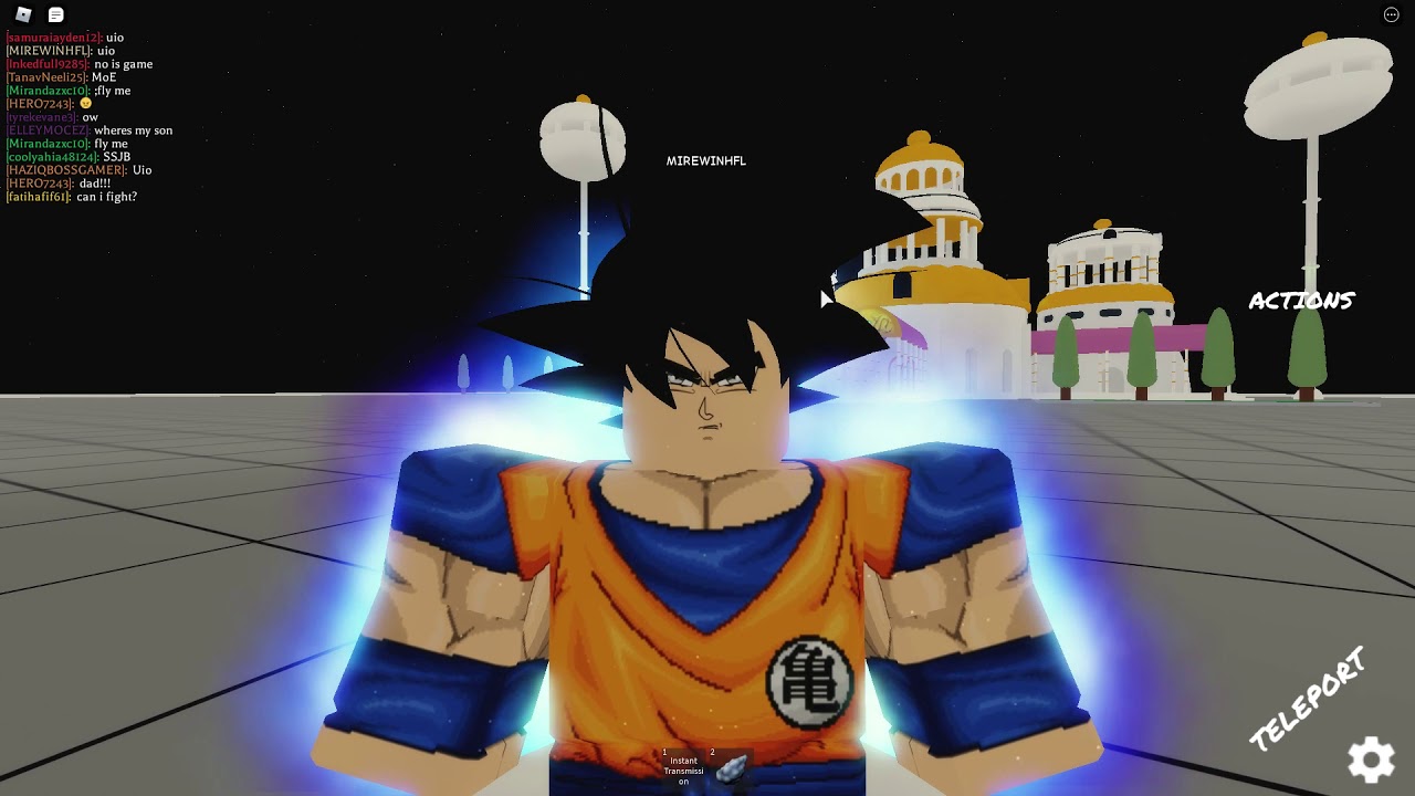 Roblox Dragon Ball RP: Azure หาเล่นไปมั่ว
