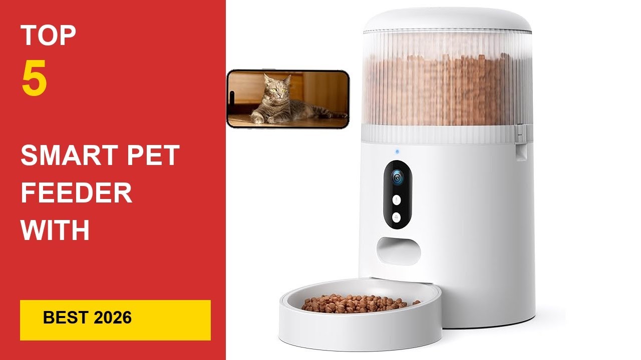 Best Smart Pet Feeder With Camera And Audio in 2026 - Expert Reviews in 2026