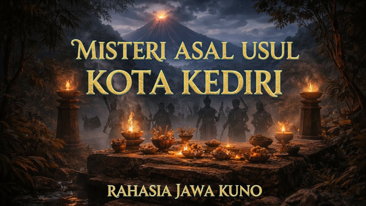 Misteri Asal Usul Kediri 🌋 | Kisah Kerajaan Kuno Jawa Timur yang Terlupakan
