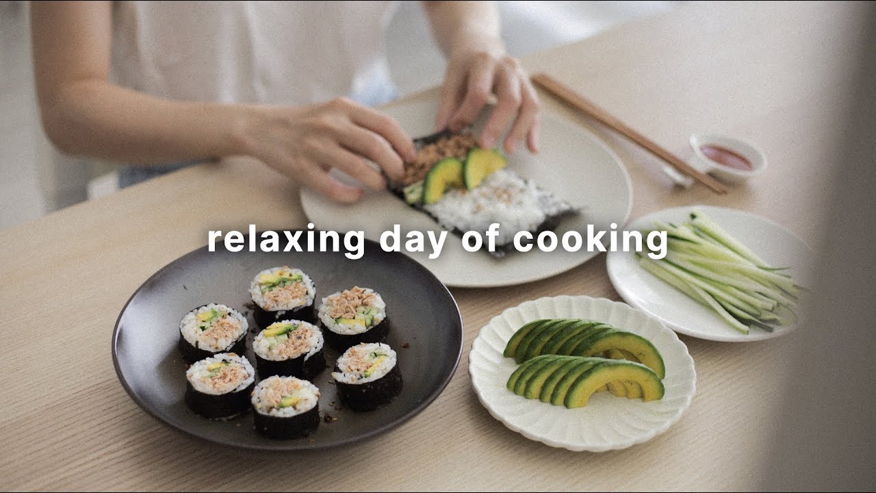 We're having Japanese inspired meals today.