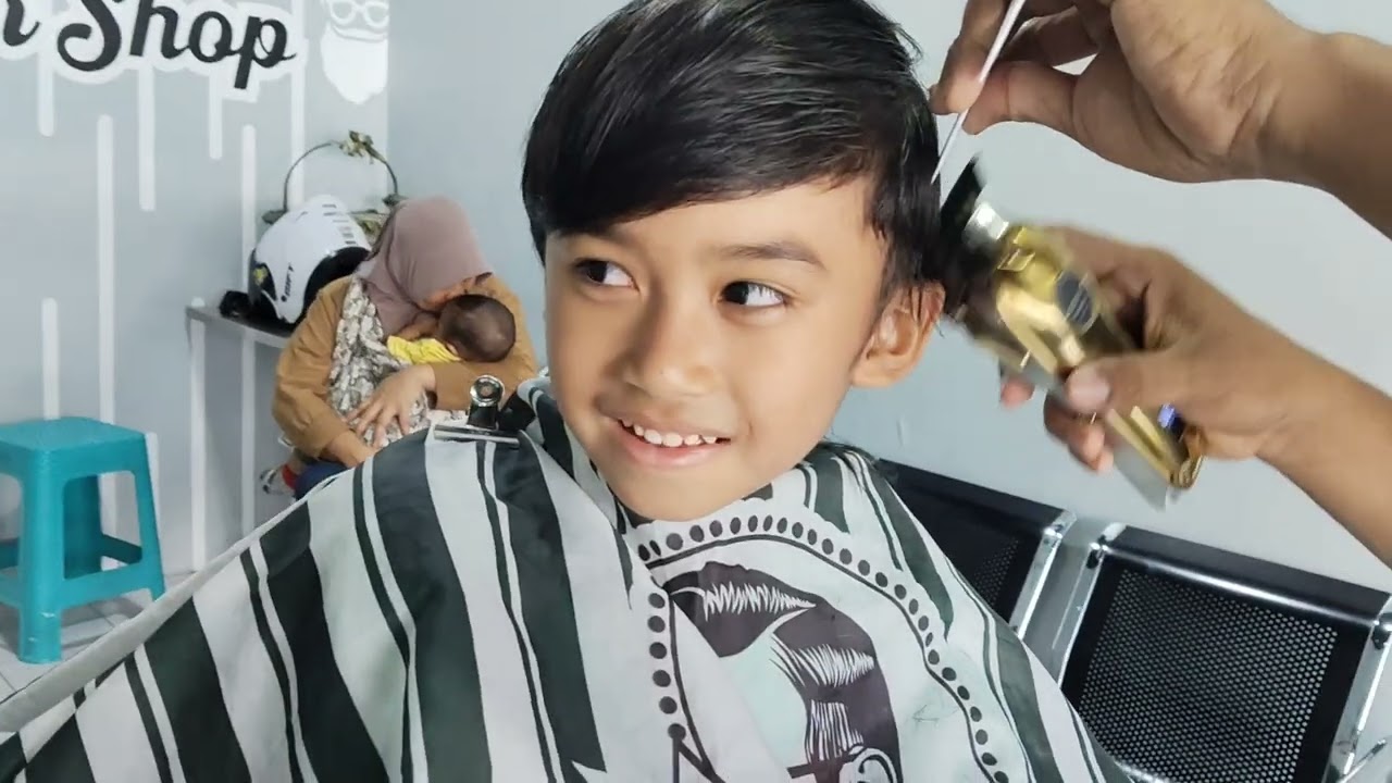 Jauh banget potong rambut di Madura #barakallah