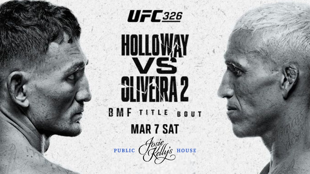 UFC 326: Holloway vs. Oliveira 2 watch party