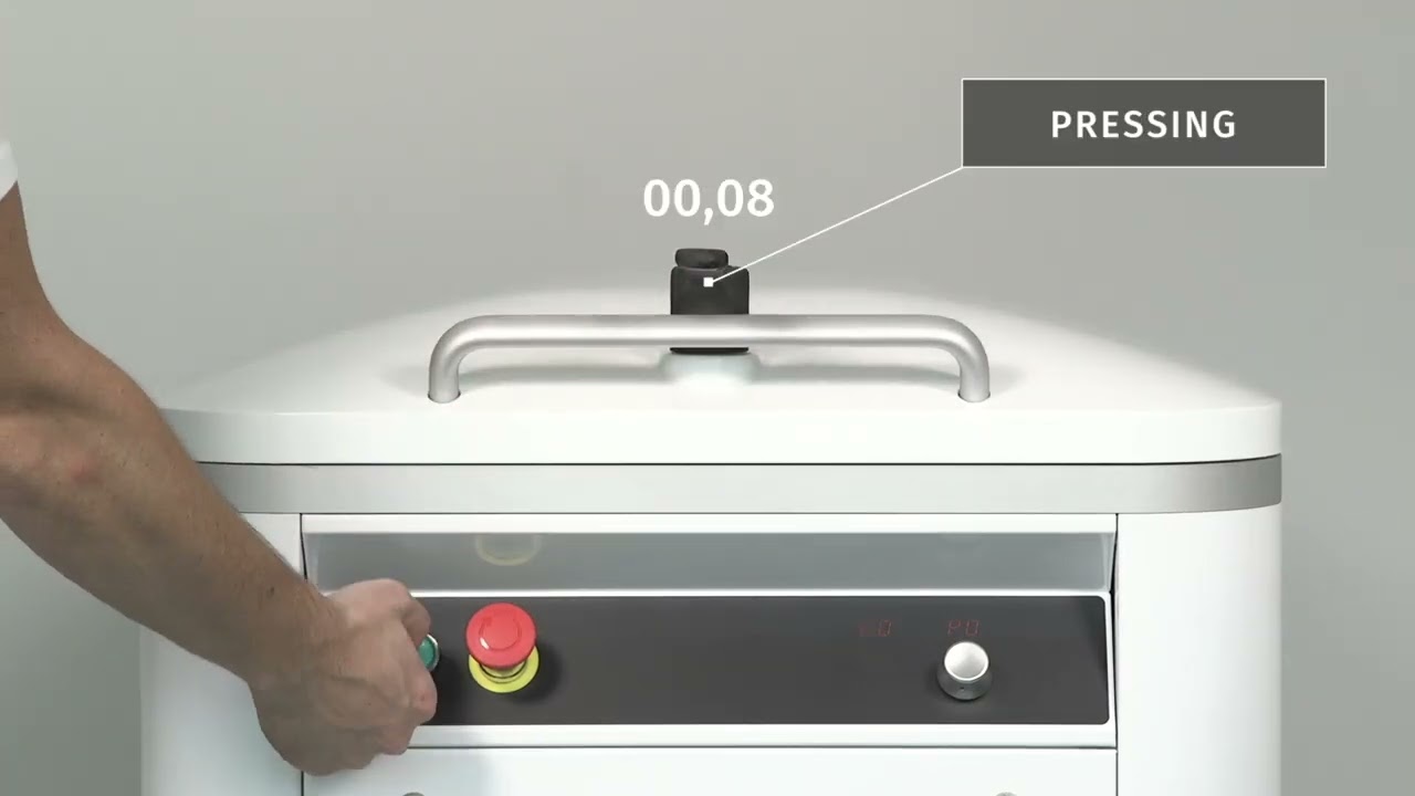 Vitella Automatic Press with Rectangular Base