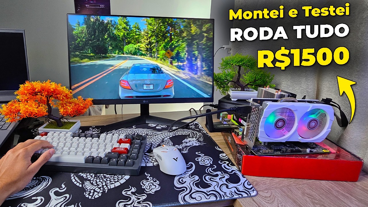 PC Gamer de R$1500 Roda Tudo: Black Friday e 11.11