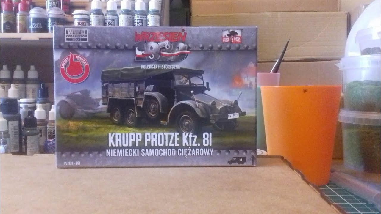 Review: First To Fight, 1:72, Krupp-Protze Kfz. 81