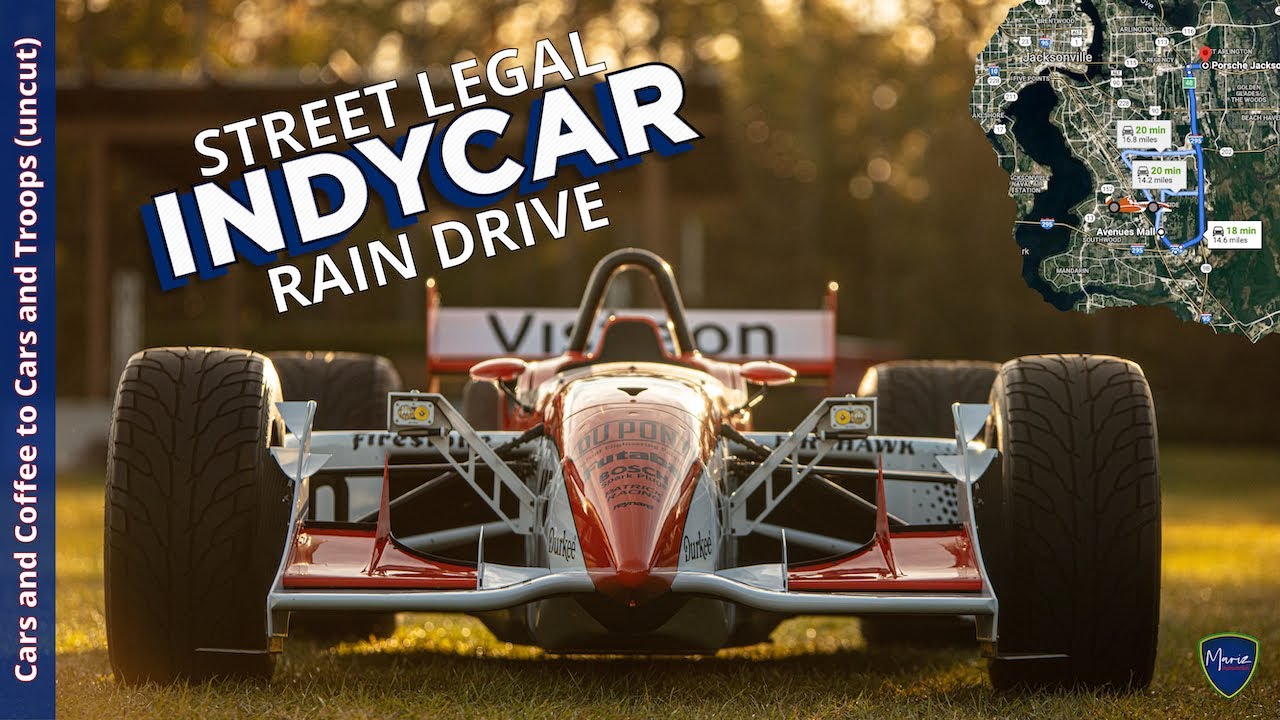 Cars and Coffee to Cars and Troops (uncut) Street Legal IndyCar (F1 Inspired)