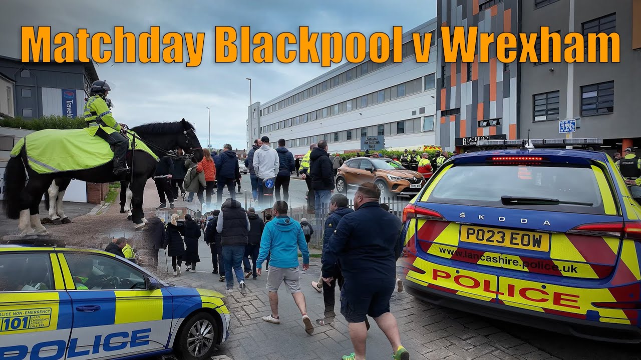 Blackpool v Wrexham Matchday Atmosphere ⚽️