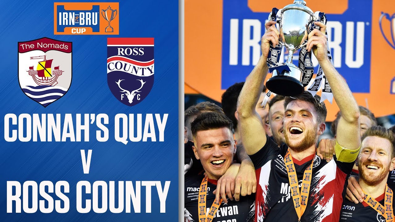 Connah's Quay Nomads 1-3 Ross County | IRN-BRU Cup Final Highlights | SPFL
