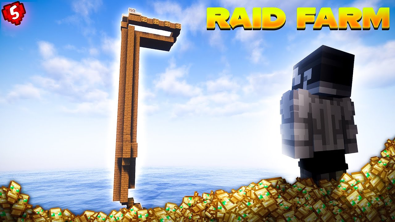 I Built an INSANE RAID FARM for Unlimited Totems in Minecraft Hardcore! @DhaMo69