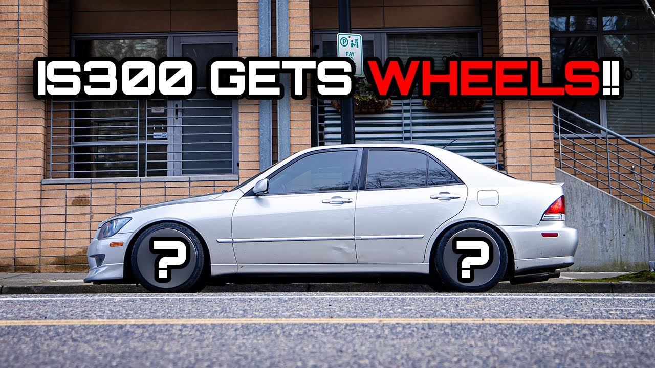 I got new wheels for my IS300!! (Cosmis Racing XT006R)