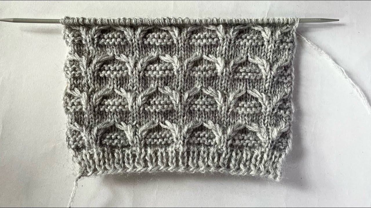 Beautiful Knitting pattern 🌺🌺