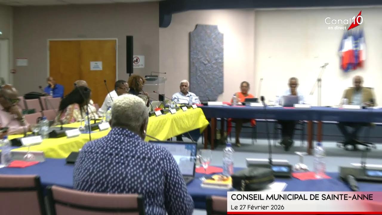 CONSEIL MUNICIPAL DE SAINTE-ANNE du 27 Février 2026