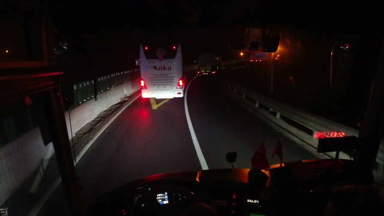 Yeni Aksaray Seyahat ile mecburi istikamet eski yoldan Bolu Dağı inişi