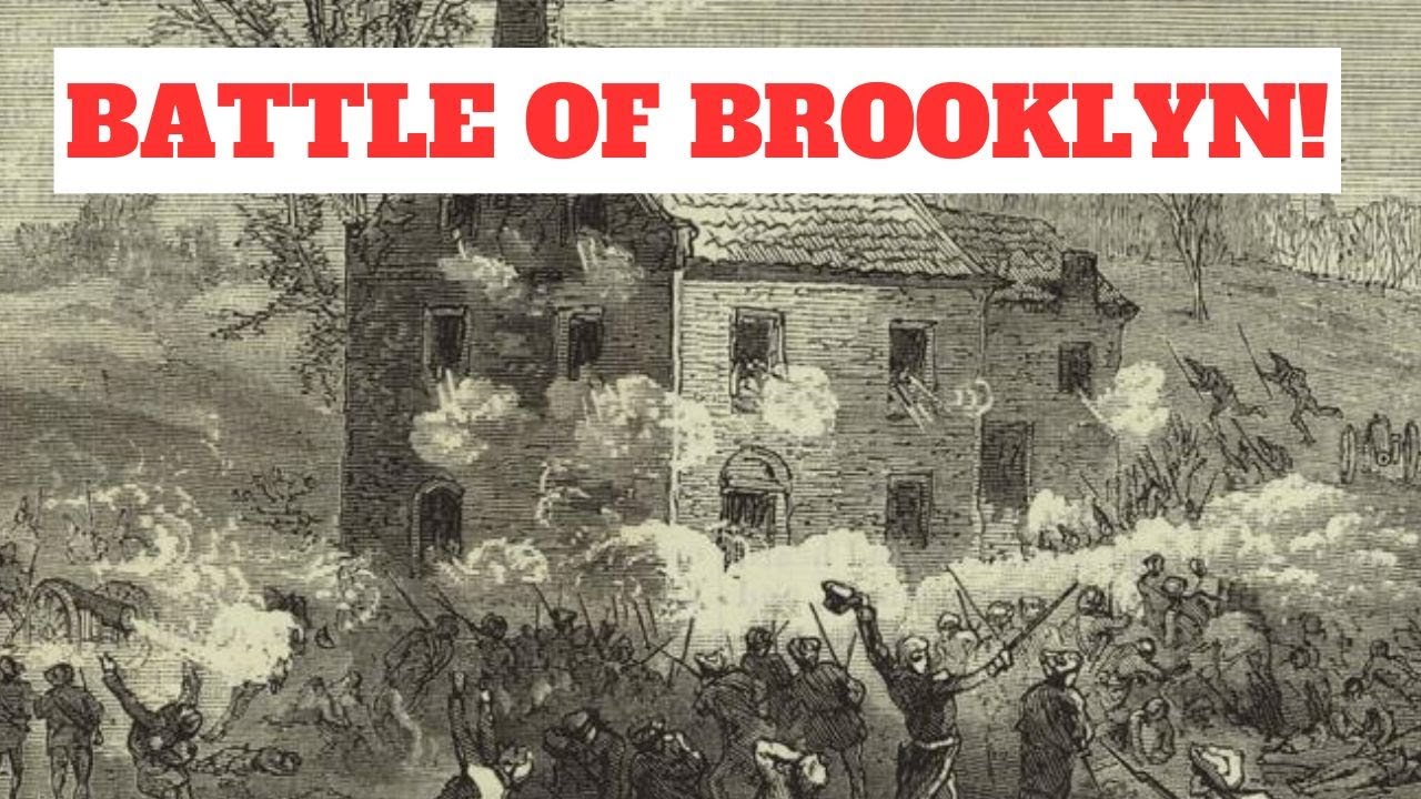 Battle of Brooklyn the Old Stone House 1776 - the heroic stand of the Maryland 400!