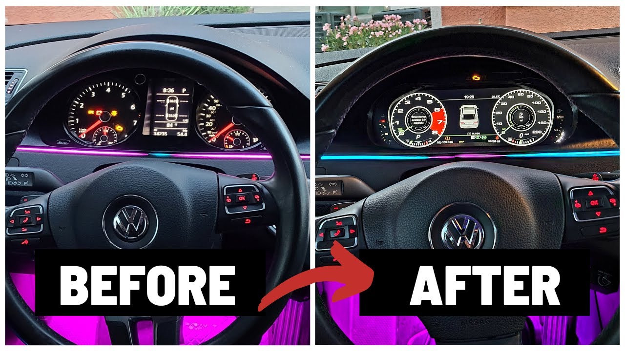 Эта потрясающая цифровая приборная панель Volkswagen заставит ваш автомобиль чувствовать себя сов...