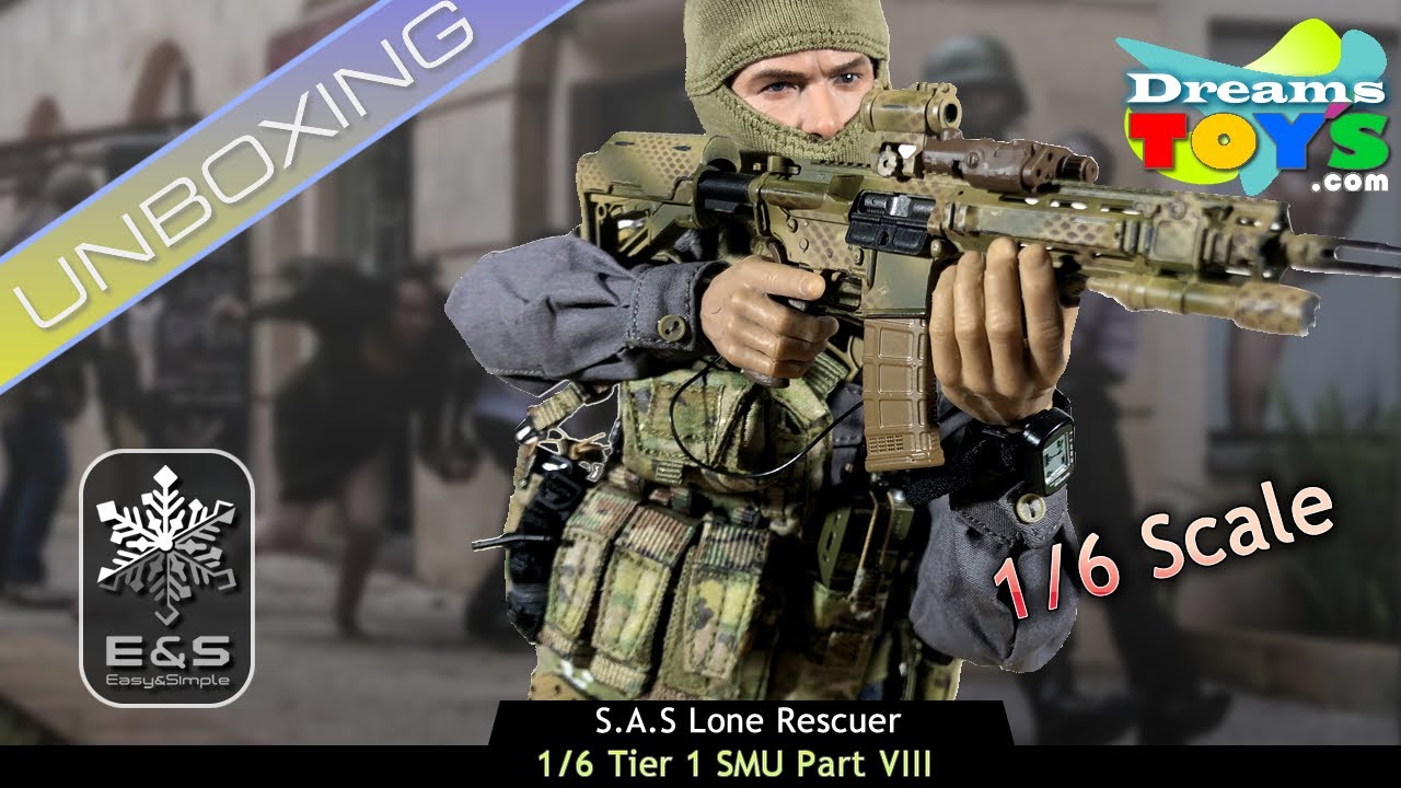 Unboxing Figura escala 1/6 Private Military Contractor Urban Operation Grenadier