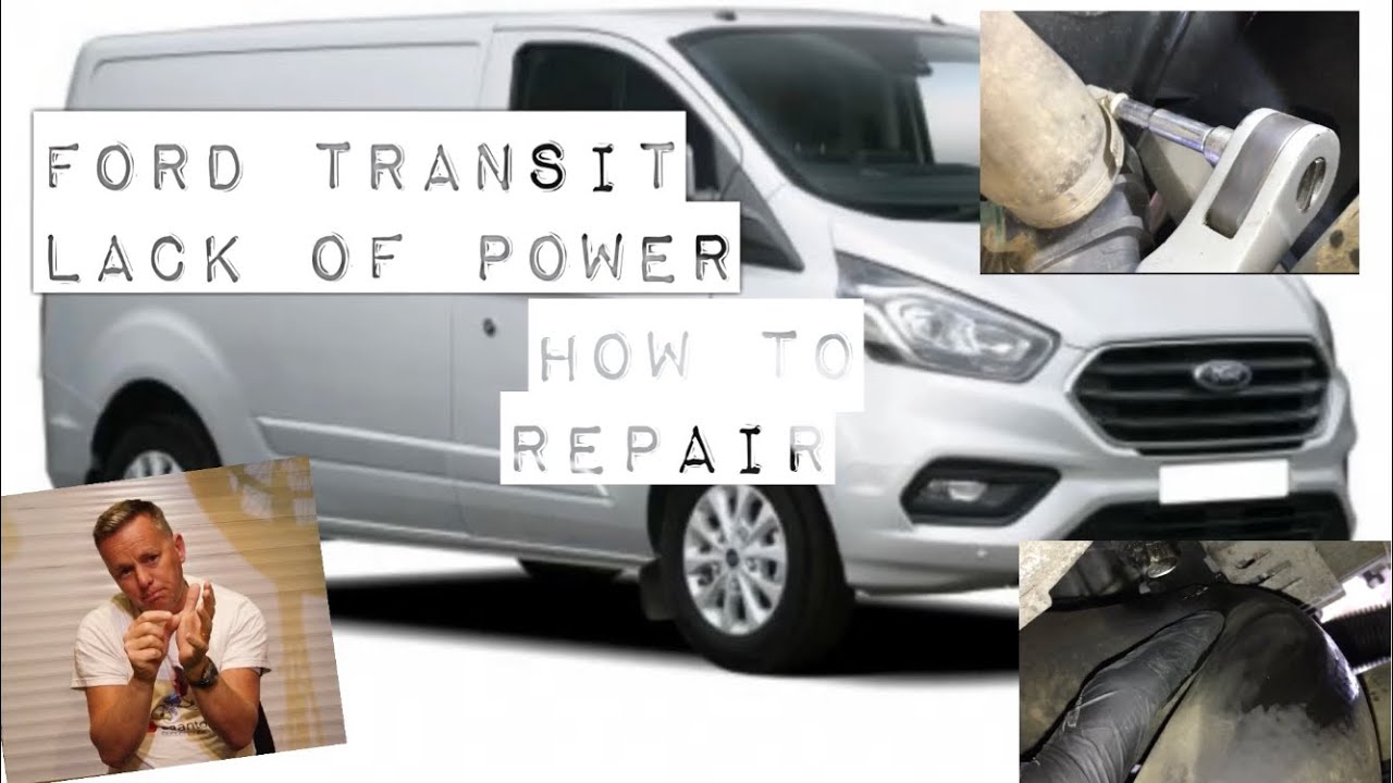 Ford Transit Custom Lack of Power whooshing sound, Turbo Hose Repair