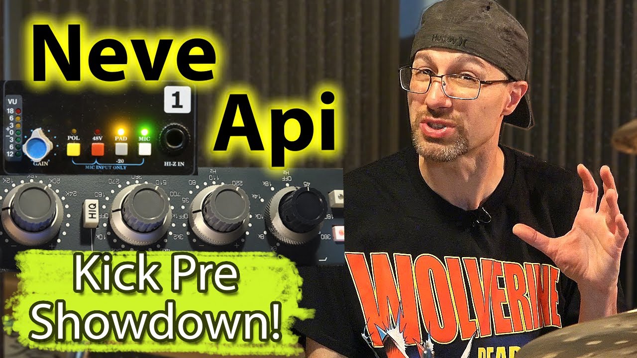 API 3124 vs Neve 1073: Which Kick Drum Preamp Wins?