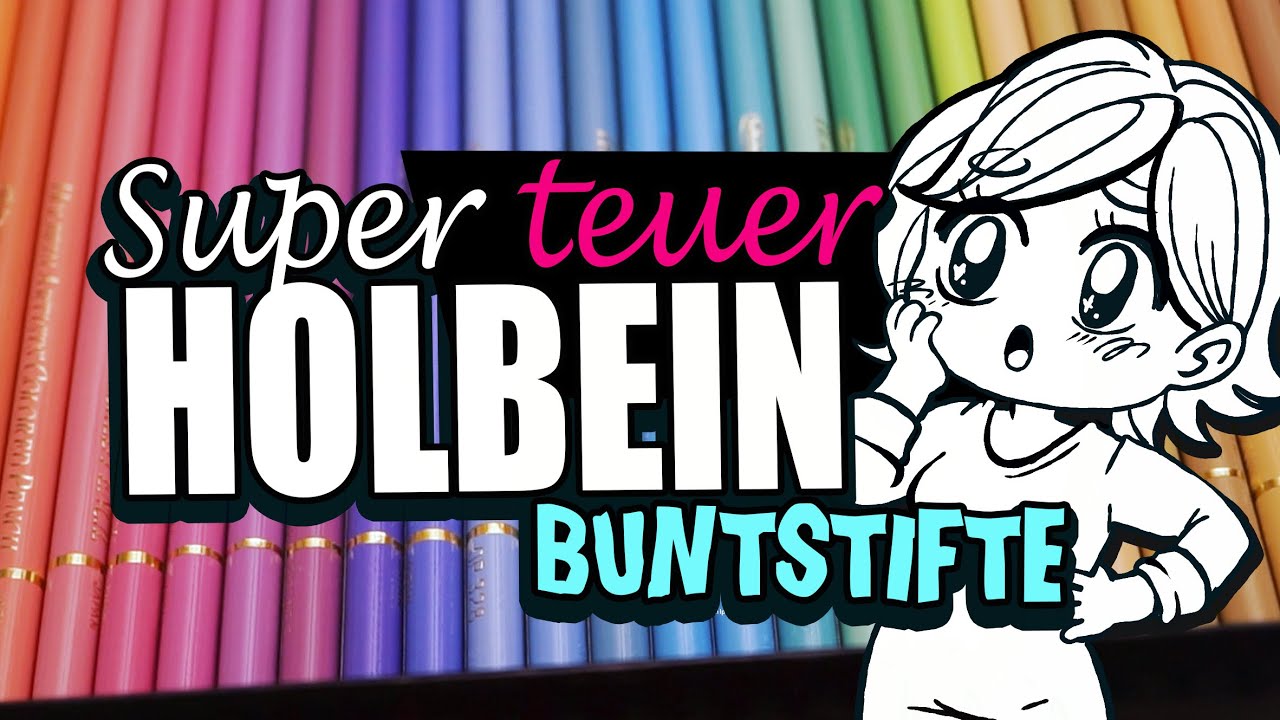 teuer... HOLBEIN Buntstifte Review ✏️ Buntstifte H&Auml;RTETEST