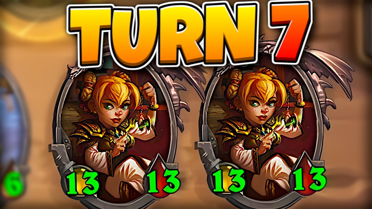 Turn 7 Double Chromie! | Hearthstone Battlegrounds
