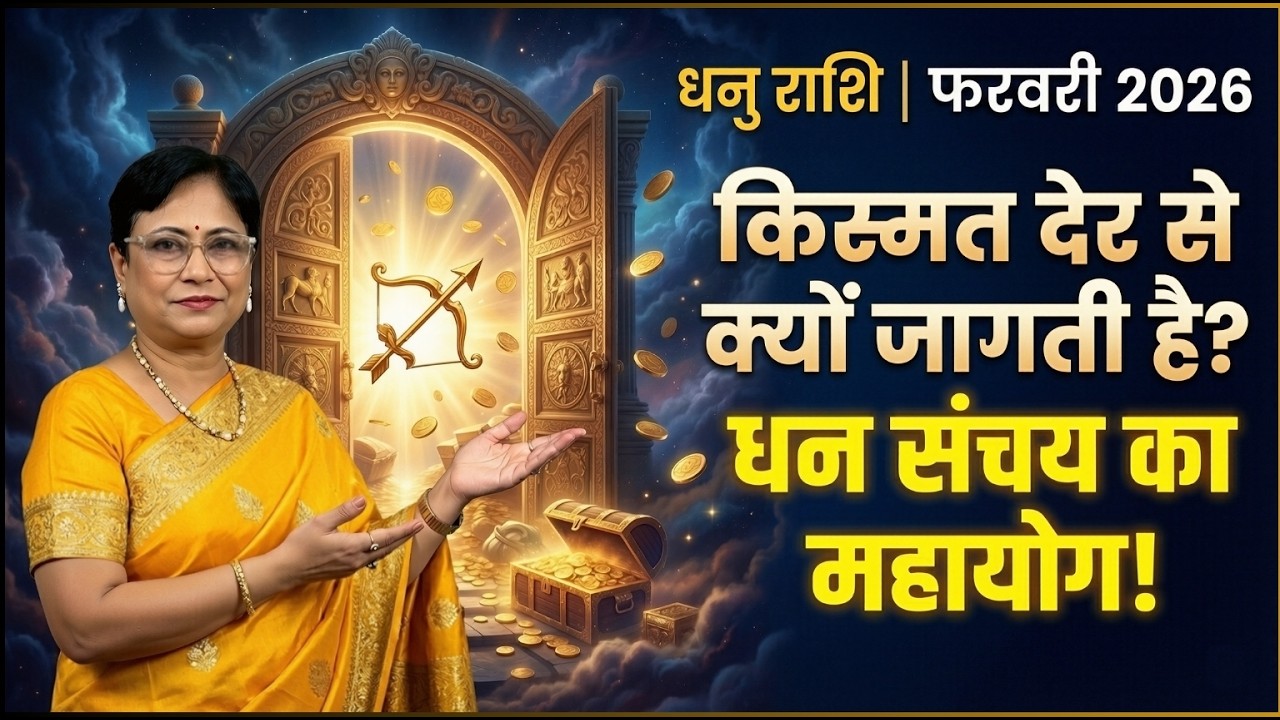 Dhanu Rashi February 2026 Rashifal | धनु राशि फरवरी 2026 राशिफल | Sagittarius Monthly Horoscope