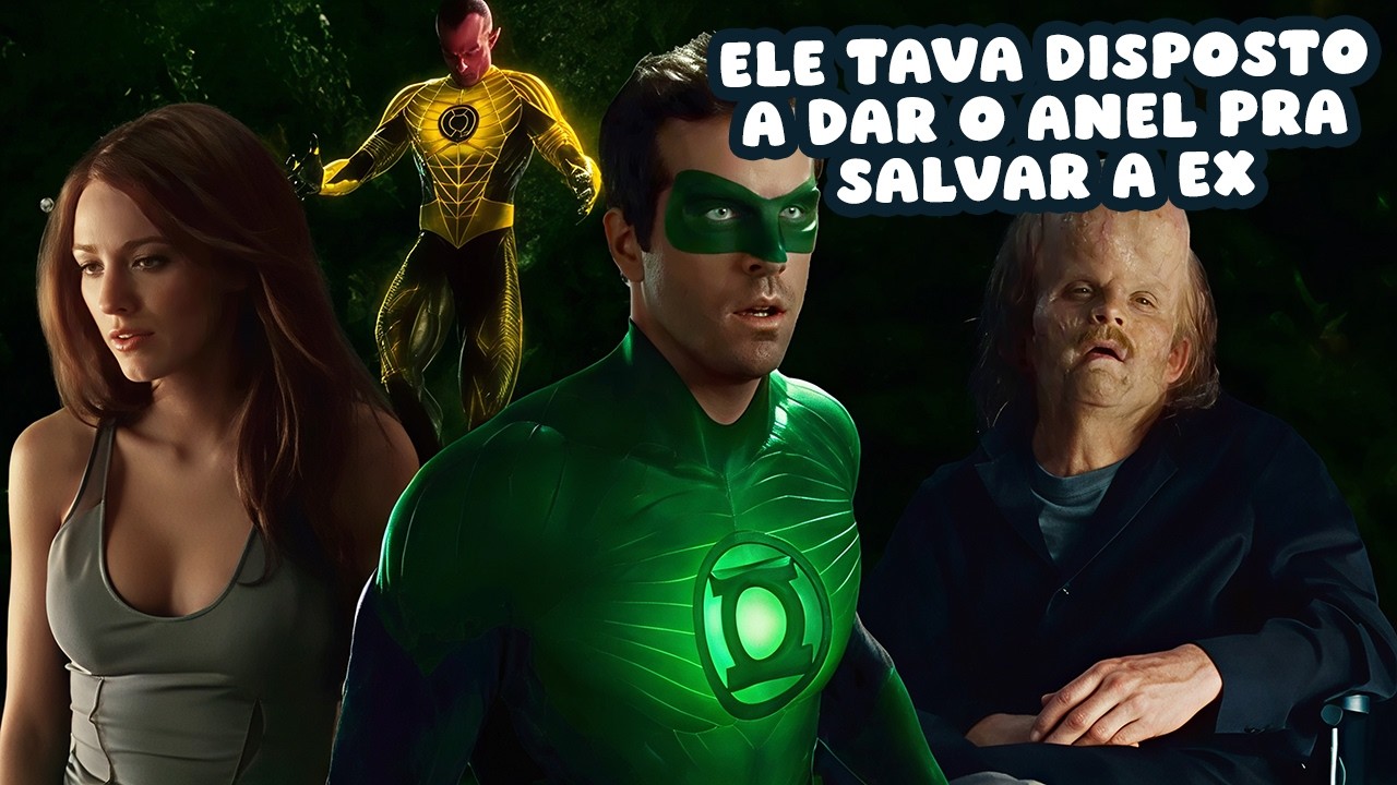 O TEMPO INOCENTOU ESSE FILME DO LANTERNA VERDE