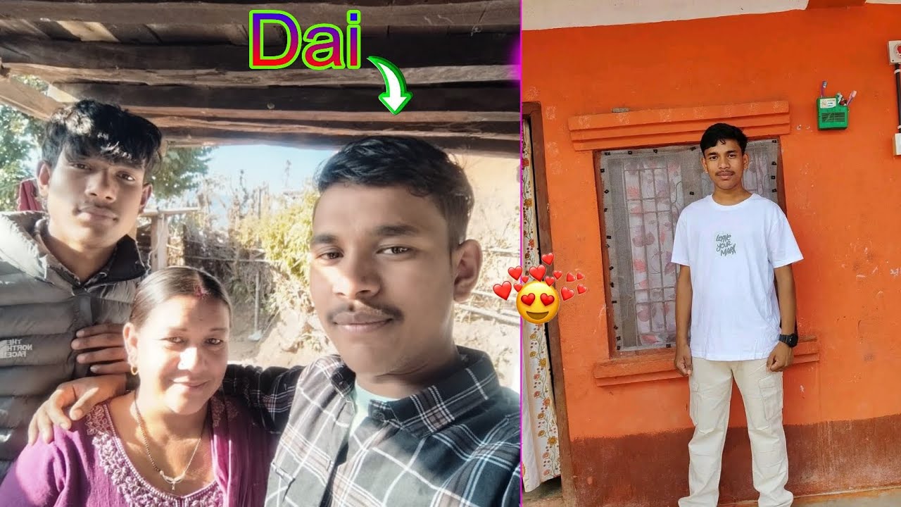 Kathmandu dekhi Dai lai vetna aayeo ghir tera😁💐#youtube #subscribe 