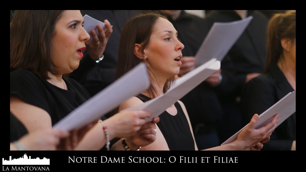 Notre Dame School: O Filii et Filiae (Schola Cantorum of the Urbino Cathedral)