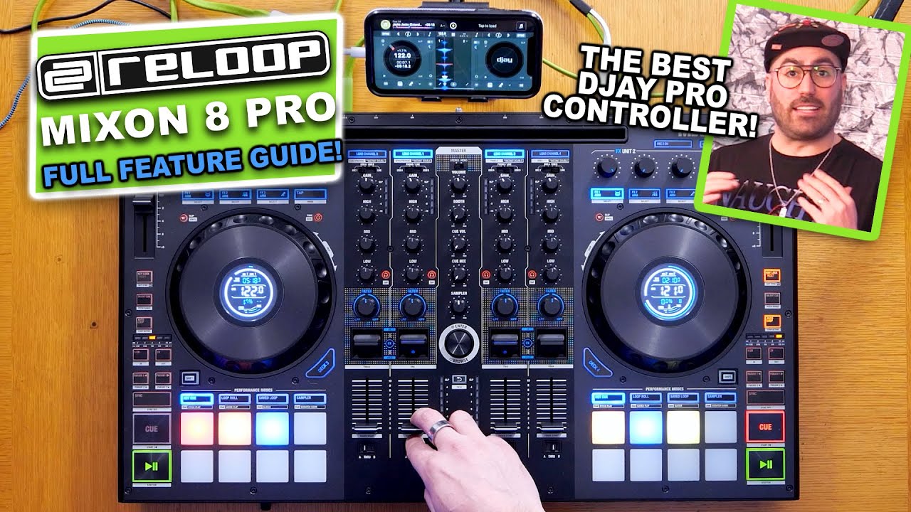 Reloop Mixon 8 Pro - The best djay Pro controller ever!? Full review & feature guide #TheRatcave