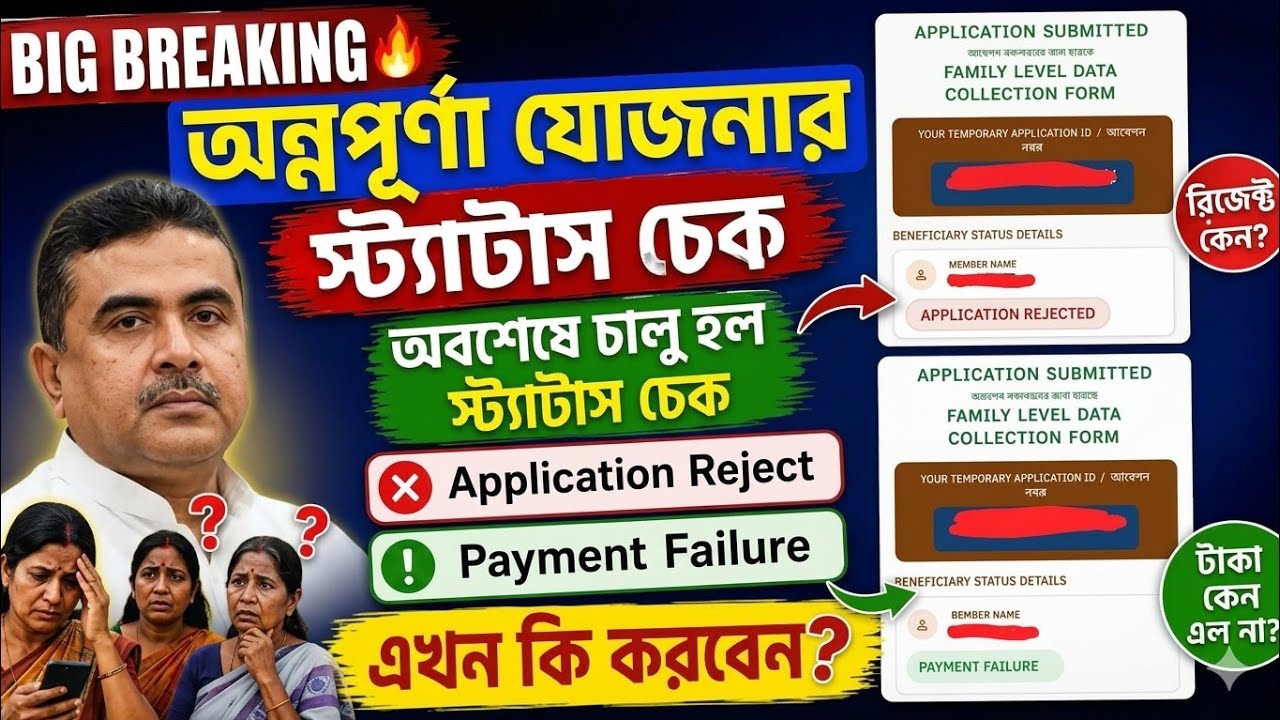Annapurna Bhandar New Update | Annapurna Yojana Status Check | Annapurna Bhandar New Update Today