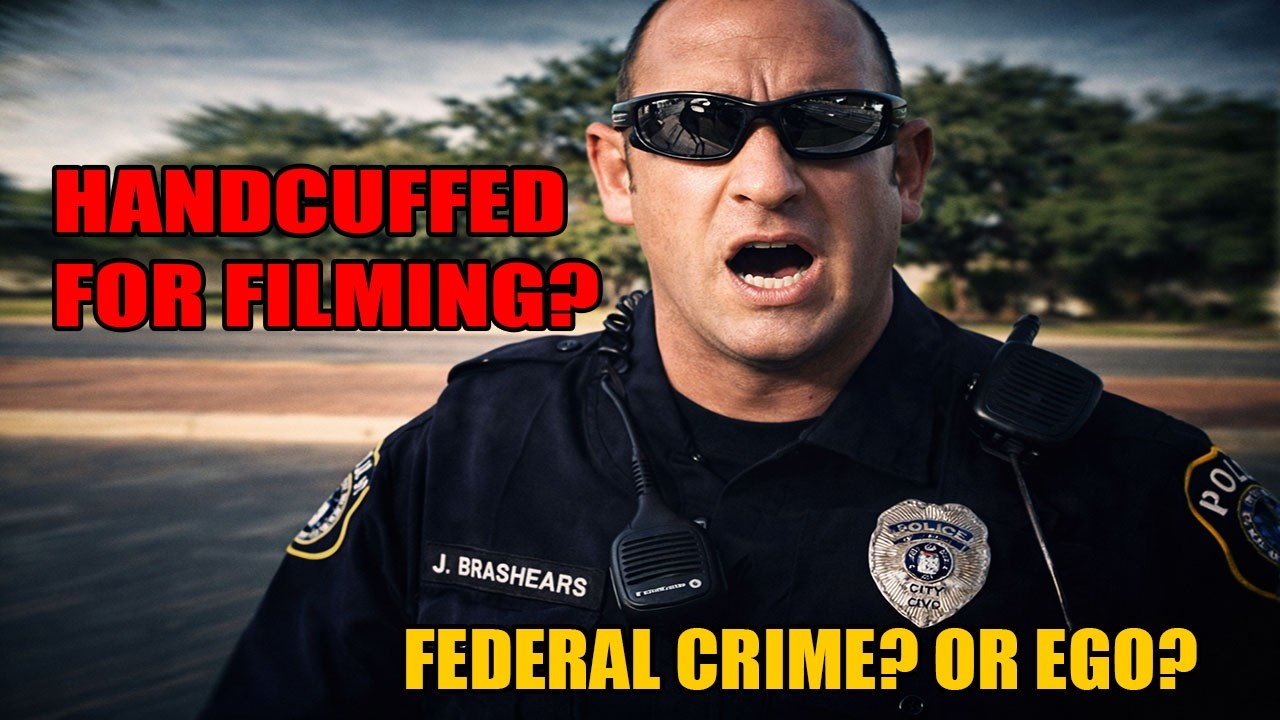 Filming Near Military Base — NO RAS? Handcuffed For ID Refusal Under Federal Law 🚨